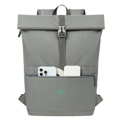 Notebook hátizsák, 15,6", rolltop, 15L, RIVACASE "Gremio ECO 5567", szürke