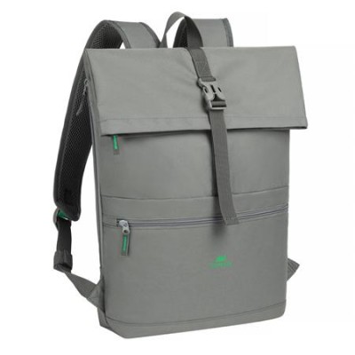 Notebook hátizsák, 15,6", rolltop, 15L, RIVACASE "Gremio ECO 5567", szürke