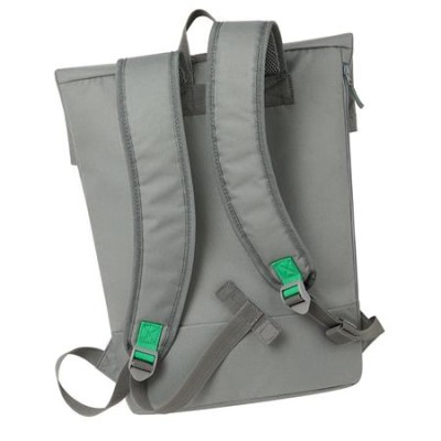 Notebook hátizsák, 15,6", rolltop, 15L, RIVACASE "Gremio ECO 5567", szürke