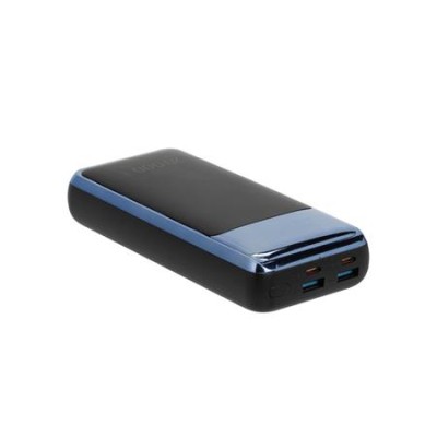 Hordozható akkumulátor, laptopokhoz, 20000mAh, QC/PD 45W, RIVACAE "VA1075"