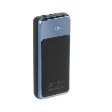 Power bank, laptopokhoz, 20.000mAh, 45W, RIVACASE "VA1075"
