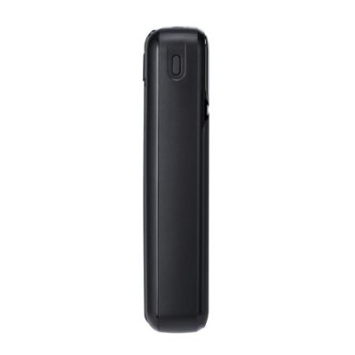 Power bank, beépített kábellel, 20.000mAh, RIVACASE "VA2221", fekete