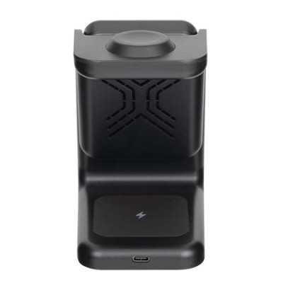 Töltőállomás, vezeték nélküli, mágneses, 5000mAh, RIVACASE "VA4917"