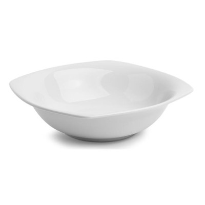 Leveses tálka,ROTBERG, fehér, 17 cm, 6db-os szett, "Quadrate"