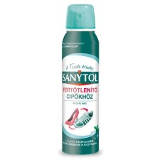 Fertőtlenítő spray, 150 ml, SANYTOL, cipőkhöz