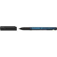 Alkoholos marker, OHP, 0,4 mm, SCHNEIDER "Maxx 220 S", fekete