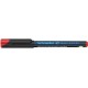 Alkoholos marker, OHP, 1 mm, SCHNEIDER "Maxx 224 M", piros