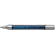 Lakkmarker, 1-3 mm, SCHNEIDER "Maxx 270", ezüst