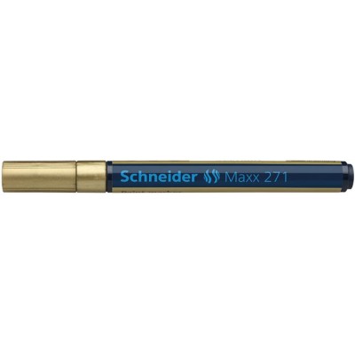 Lakkmarker, 1-2 mm, SCHNEIDER "Maxx 271", arany