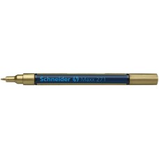 Lakkmarker, 1-2 mm, SCHNEIDER "Maxx 271", arany