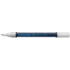Lakkmarker, 0,8 mm, SCHNEIDER "Maxx 278", fehér