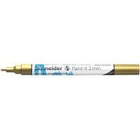 Dekormarker, akril, 2 mm, SCHNEIDER "Paint-It 310", arany