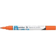 Dekormarker, akril, 2 mm, SCHNEIDER "Paint-It 310", narancssárga