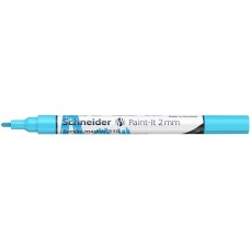 Dekormarker, akril, 2 mm, SCHNEIDER "Paint-It 310", pasztellkék