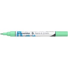Dekormarker, akril, 2 mm, SCHNEIDER "Paint-It 310", pasztellzöld