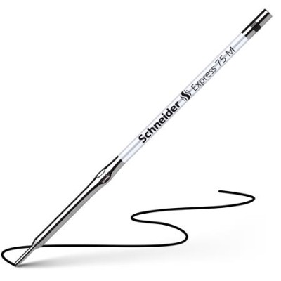 Golyóstollbetét, 0,5 mm, SCHNEIDER "Express 75", fekete