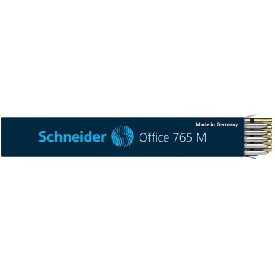 Golyóstollbetét, 0,5 mm, SCHNEIDER "Office 765", fekete