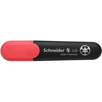 Szövegkiemelő, 1-5 mm, SCHNEIDER "Job 150", piros