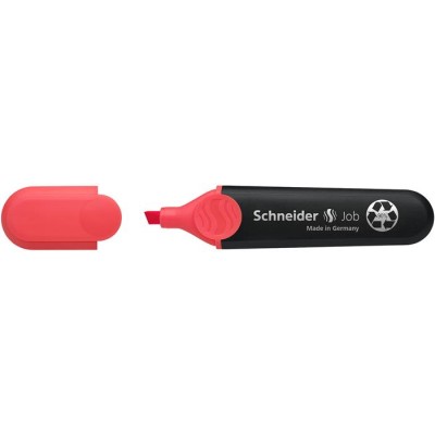 Szövegkiemelő, 1-5 mm, SCHNEIDER "Job 150", piros