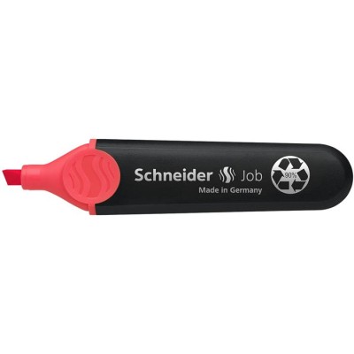 Szövegkiemelő, 1-5 mm, SCHNEIDER "Job 150", piros