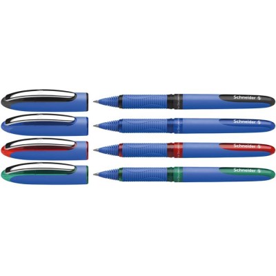 Rollertoll készlet, 0,3 mm, SCHNEIDER "One Hybrid C", 4 szín