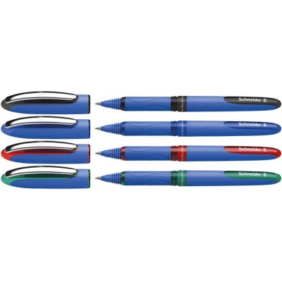 Rollertoll készlet, 0,5 mm, SCHNEIDER "One Hybrid C", 4 szín
