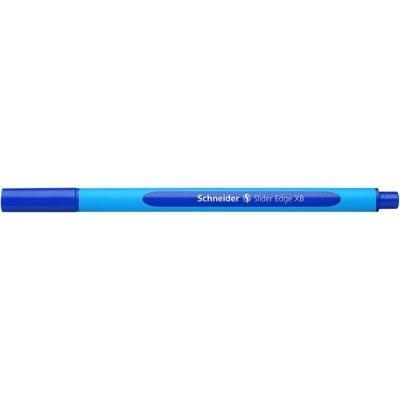 Golyóstoll, 0,7 mm, kupakos, SCHNEIDER "Slider Edge XB", kék