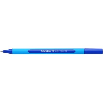 Golyóstoll, 0,7 mm, kupakos, SCHNEIDER "Slider Edge XB", kék