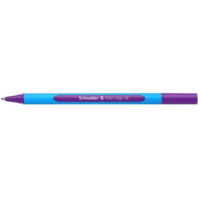 Golyóstoll, 0,7 mm, kupakos, SCHNEIDER "Slider Edge XB", lila