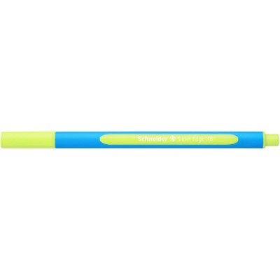Golyóstoll, 0,7 mm, kupakos, SCHNEIDER "Slider Edge XB", sárga