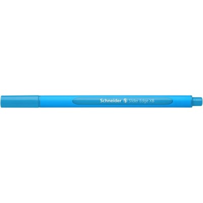Golyóstoll, 0,7 mm, kupakos, SCHNEIDER "Slider Edge XB", világoskék