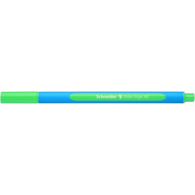 Golyóstoll, 0,7 mm, kupakos, SCHNEIDER "Slider Edge XB", zöld