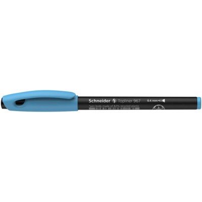 Tűfilc, 0,4 mm, SCHNEIDER "Topliner 967", türkiz
