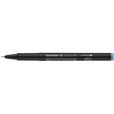 Tűfilc, 0,4 mm, SCHNEIDER "Topliner 967", türkiz