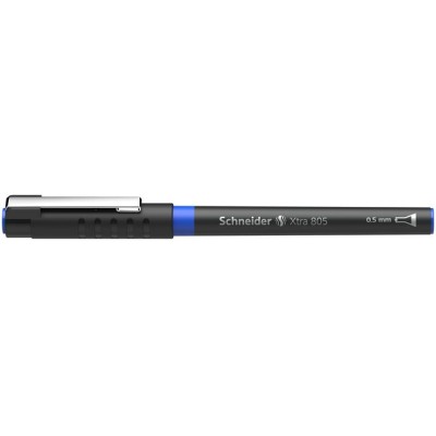 Rollertoll, 0,5 mm, tűhegyű, SCHNEIDER "XTRA 805", kék