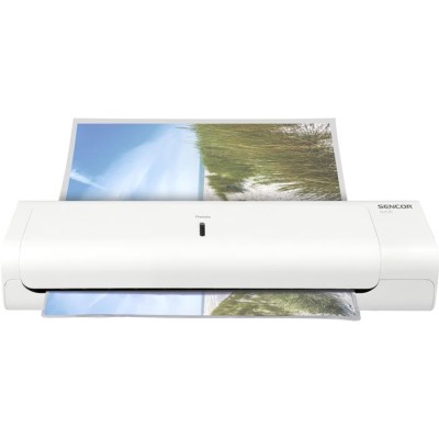 Laminálógép, A4, 75-125 mikron, SENCOR "SLA 211", fehér