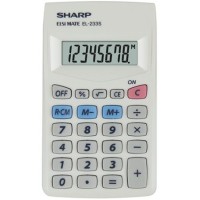 Zsebszámológép, 8 számjegy, SHARP "EL-233S"
