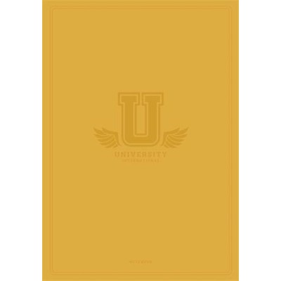 Füzet, tűzött, A4, kockás, 60 lap, SHKOLYARYK "University International", vegyes
