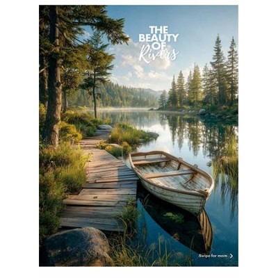 Füzet, tűzött, A5, kockás, 80 lap, SHKOLYARYK "The beauty of Mountain", vegyes