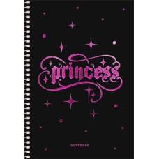 Spirálfüzet, A5, kockás, 80 lap, SHKOLYARYK "Notebook", vegyes