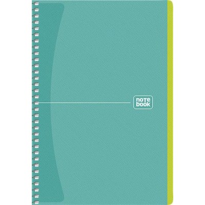 Spirálfüzet, A5, kockás, 80 lap, SHKOLYARYK "Notebook", vegyes