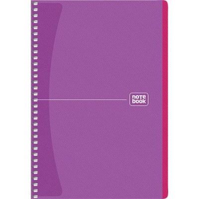 Spirálfüzet, A5, kockás, 80 lap, SHKOLYARYK "Notebook", vegyes