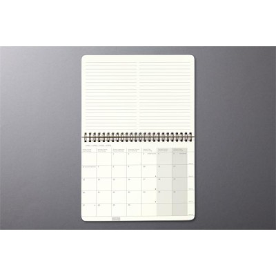 Naptár, asztali, álló, 2027, 213x220x18 mm, SIGEL "Conceptum", fekete