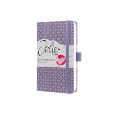 Naptár, A6, heti, 2027, kemény borító, SIGEL "Jolie", Lavender Purple