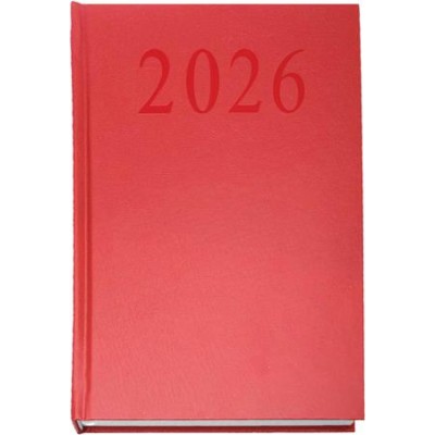 Naptár, tervező, A5, napi, 2027, bordó