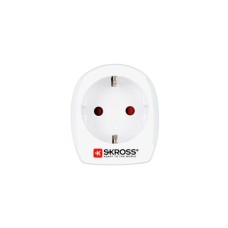 Adapter, Egyesült Királyságba utazóknak, földelt, SKROSS