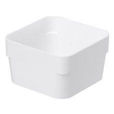 Fiókrendező, 10x6x10 cm, SMARTSTORE "Compact", fehér