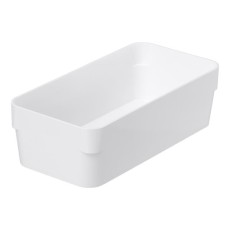 Fiókrendező, 20x6x10 cm, SMARTSTORE "Compact", fehér