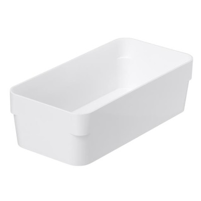 Fiókrendező, 20x6x10 cm, SMARTSTORE "Compact", fehér