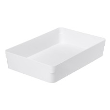 Fiókrendező, 30x6x20 cm, SMARTSTORE "Compact", fehér